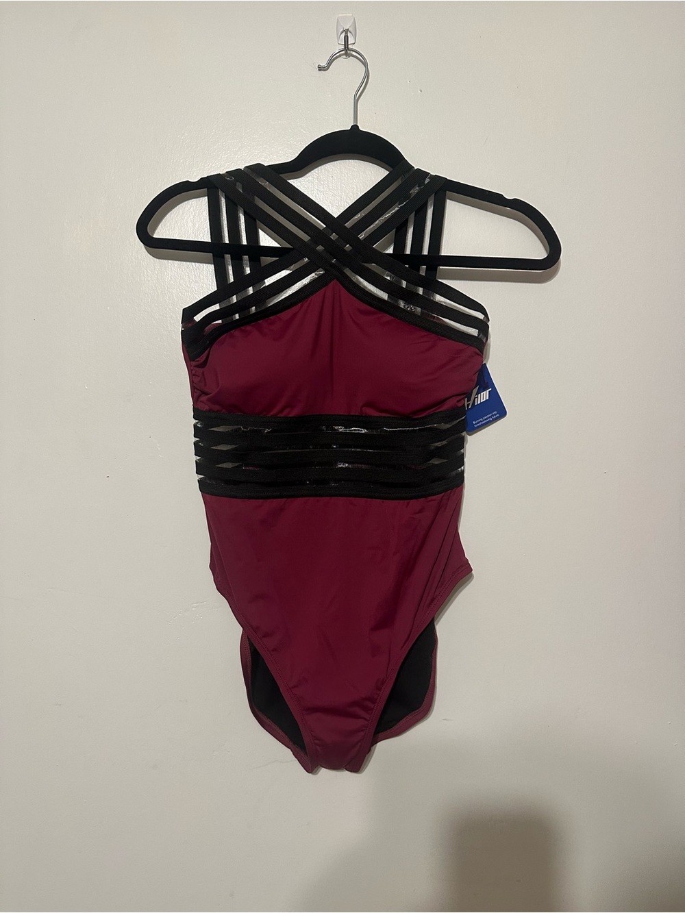 Women’s Hilor Burgundy One Piece